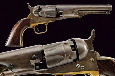 Metropolitan Arms Co., Police Model Revolver, calibro .36, 1864-1866