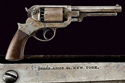 Starr Arms Co., D.A. 1858 Navy Revolver, cal. 36, lunghezza 31,5 cm