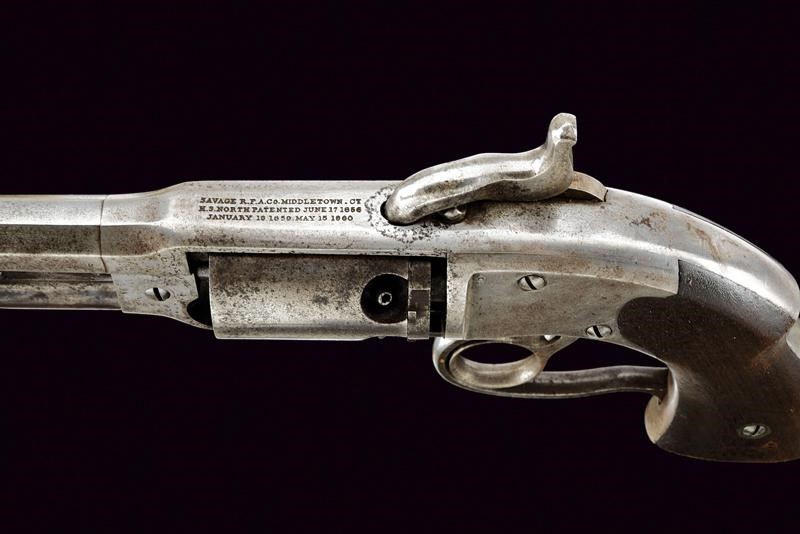 Savage Revolving Fire-Arms Co., Navy Revolver, cal. 36, 1860 - 1865