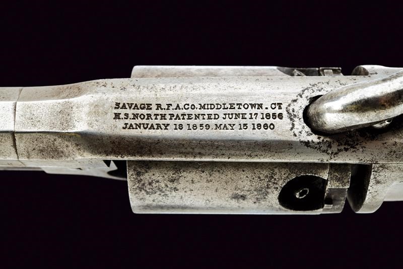 Savage Revolving Fire-Arms Co., Navy Revolver, cal. 36, 1860 - 1865