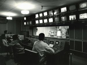 Sala di controllo RAI