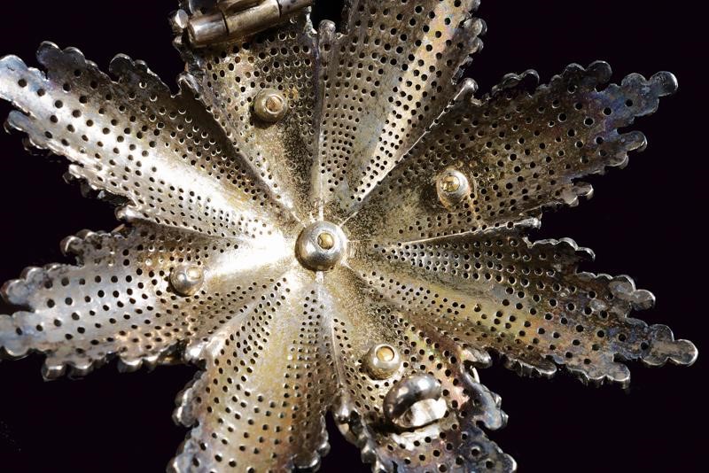 Ordine Costantiniano di San Giorgio, Placca di Gran Croce in argento e smalti, 1815 - 1847