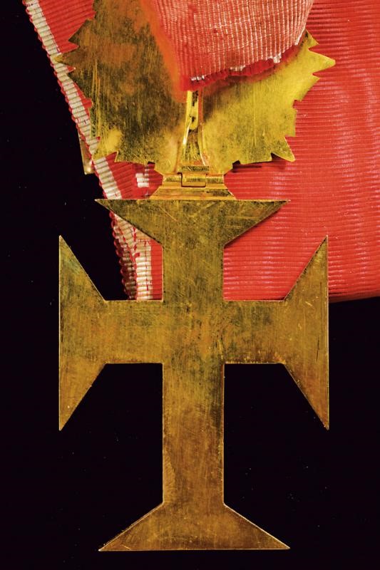 Ordine del Cristo, Croce da commendatore in oro e smalti, Portogallo, Prima metà del XIX Secolo