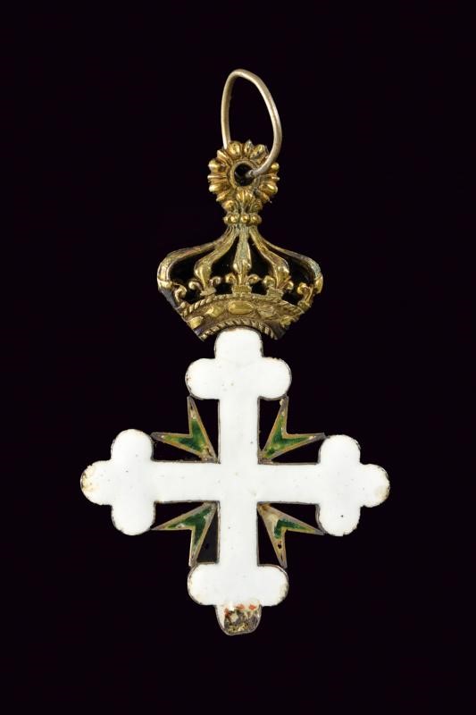 Ordine dei Santi Maurizio e Lazzaro, croce da cavaliere, Regno di Sardegna