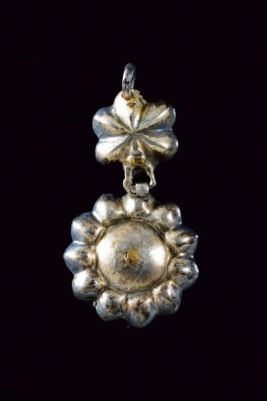 Ordine del Cristo, medaglione in argento con decorazioni in oro e smalto