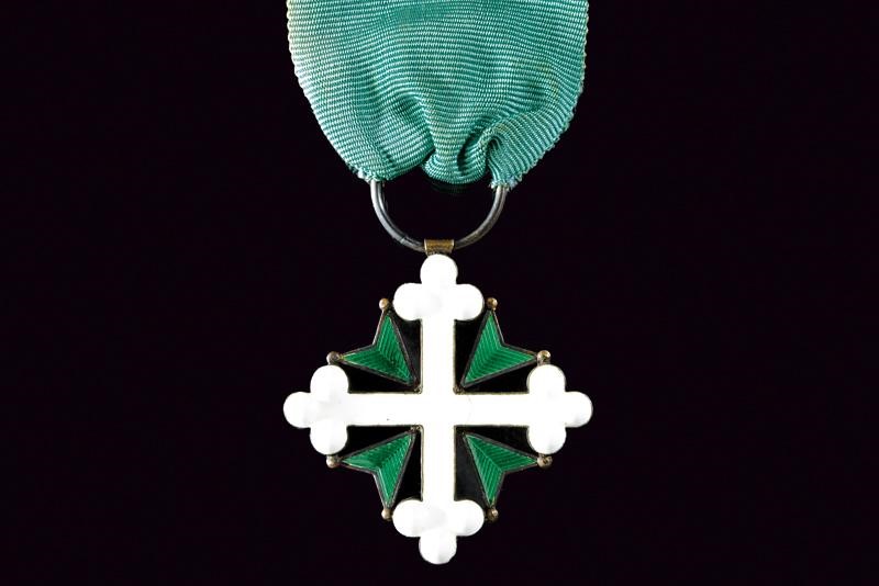 Regno d'Italia, Croce da cavaliere dell'Ordine dei Santi Maurizio e Lazzaro