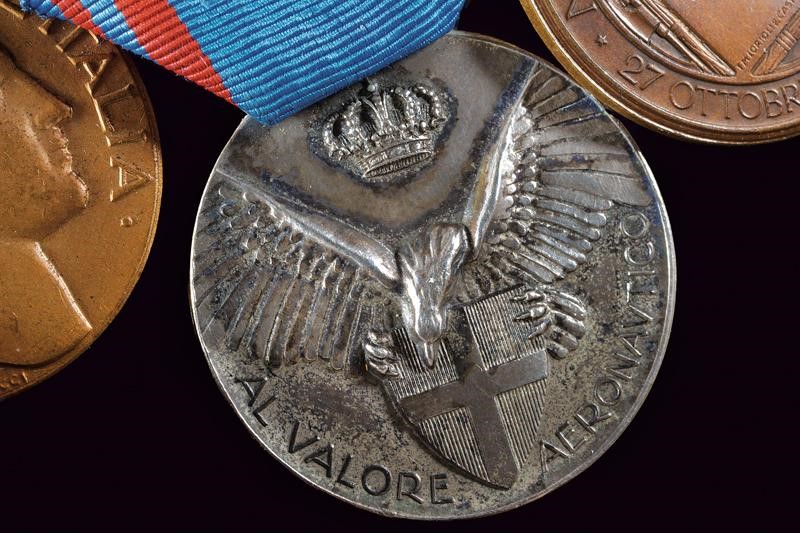 Amedeo Paradisi, Lotto di sei medaglie commemorative, Regno d'Italia