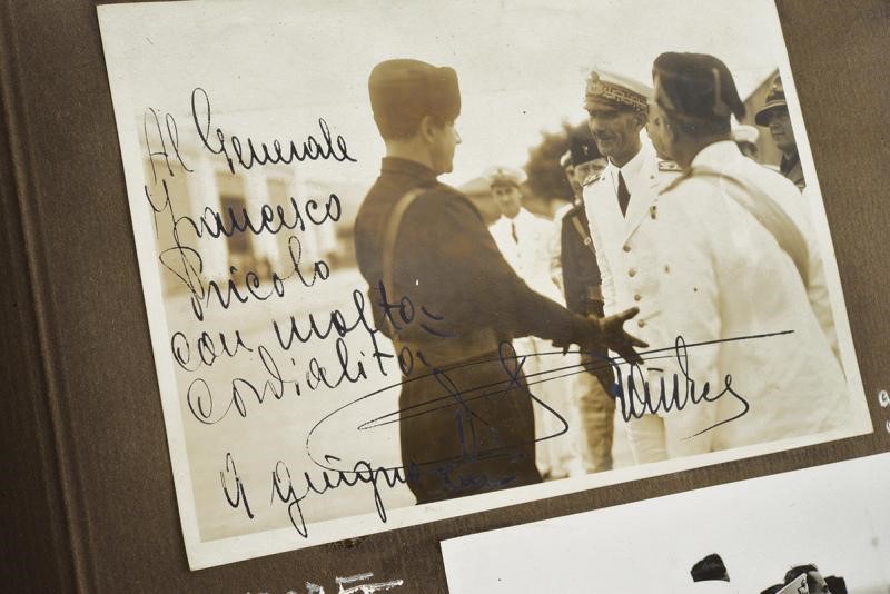 Generale Francesco Pricolo, Album fotografico della Regno d'Italia (1930-1940)