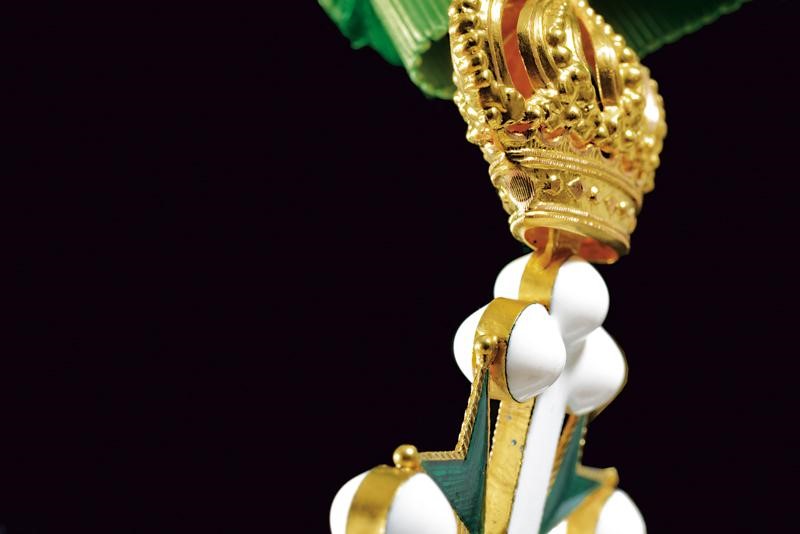 Tamagno, Croce di commendatore dell'Ordine dei Santi Maurizio e Lazzaro, argento dorato e smaltat...