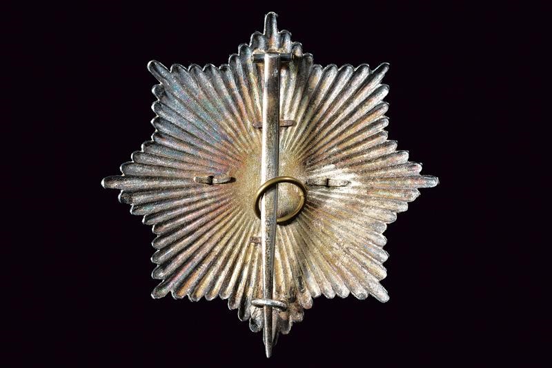 Ordine di San Gregorio Magno, placca da commendatore in argento, XIX secolo