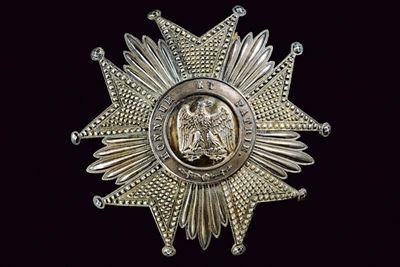 Placca di gran croce dell'Ordine della Legion d'Onore, Francia, Terzo quarto del XIX secolo
