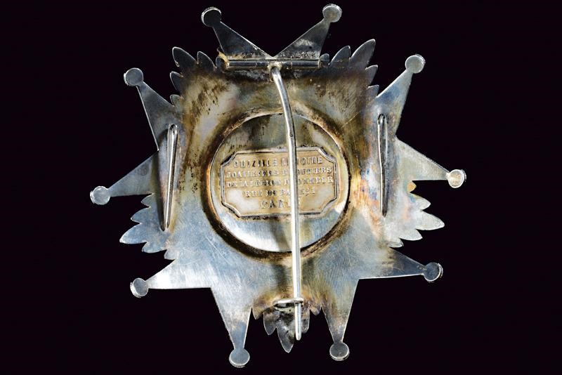 Placca di gran croce dell'Ordine della Legion d'Onore, Francia, Terzo quarto del XIX secolo