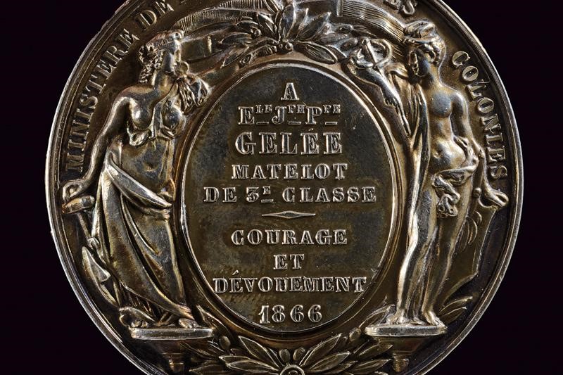 Medaglia di Napoleone III, Argento, 1866