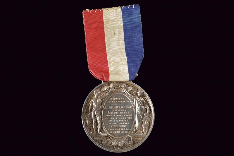 Medaglia di Luigi Filippo I di Francia, argento, 1832