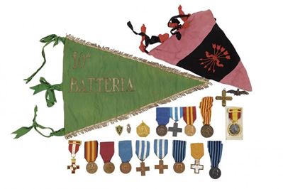 Gruppo di medaglie del Comandante Carlo Bossi, Italia e Spagna, Secondo quarto del XX Secolo