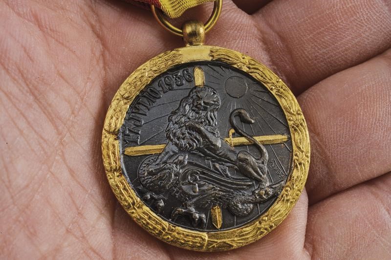 Gruppo di medaglie del Comandante Carlo Bossi, Italia e Spagna, Secondo quarto del XX Secolo