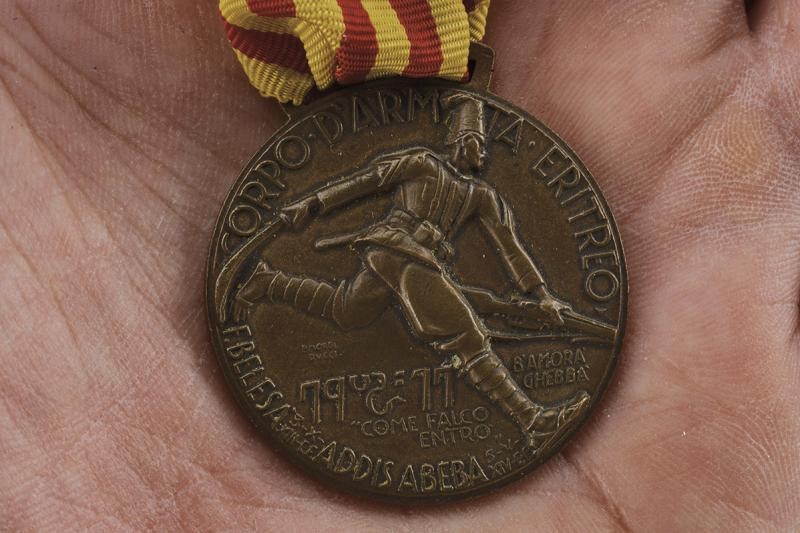 Gruppo di medaglie del Comandante Carlo Bossi, Italia e Spagna, Secondo quarto del XX Secolo