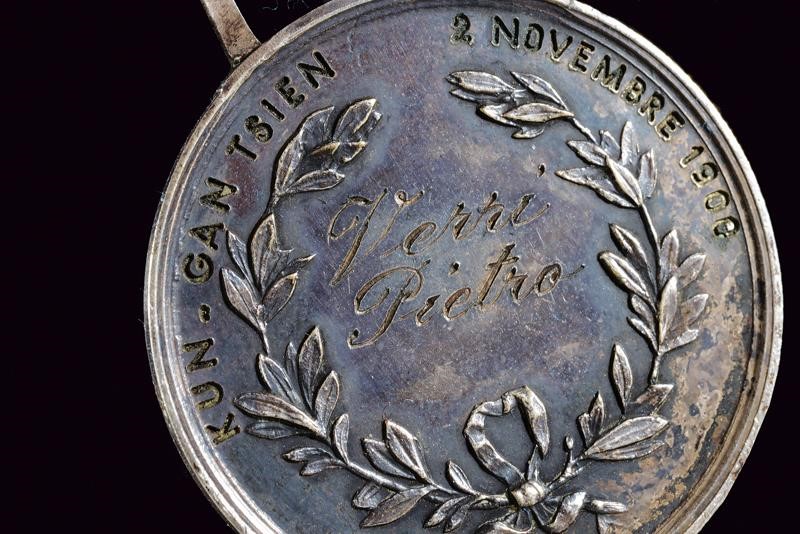 Medaglia d'argento al valore militare, Regno d'Italia, 1900-1918