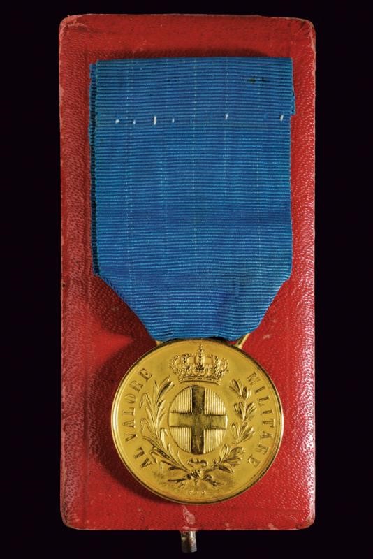 Generale di Brigata Annibale Bergonzoli, Medaglia Al Valore Militare in oro