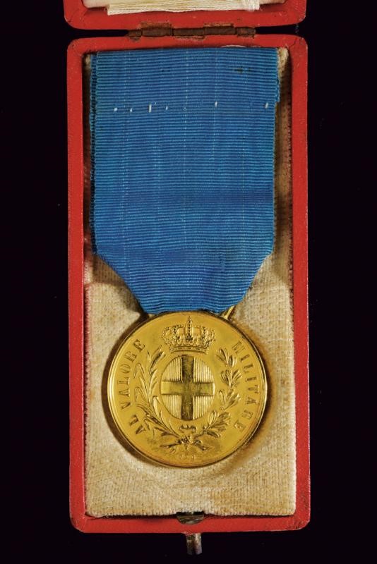 Generale di Brigata Annibale Bergonzoli, Medaglia Al Valore Militare in oro