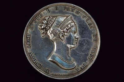 Medaglia di Maria Luigia d'Austria, Ducato di Parma e Piacenza, 1816, argento