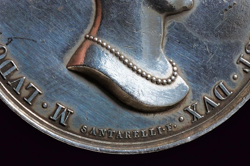 Medaglia di Maria Luigia d'Austria, Ducato di Parma e Piacenza, 1816, argento