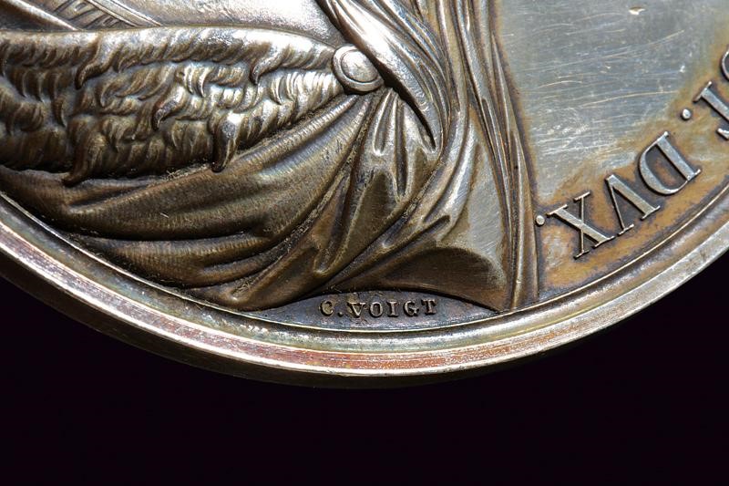 Medaglia di Maria Luigia d'Austria, Ducato di Parma e Piacenza, argento, 1843