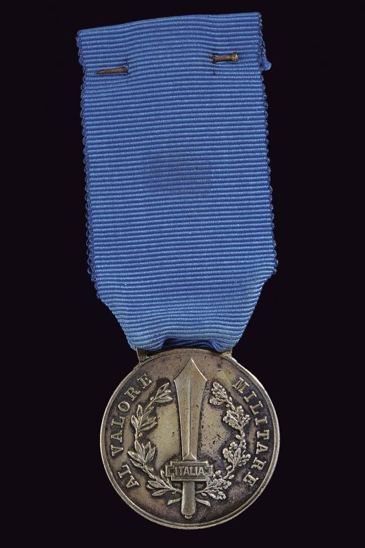 Medaglia al Valore Militare in Argento, Repubblica Sociale Italiana, 1944