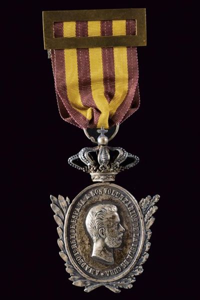 Amedeo di Savoia, Medaglia ellittica in argento, 1871