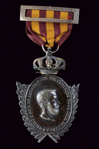 Medaglia di Amedeo di Savoia, Spagna, 1871