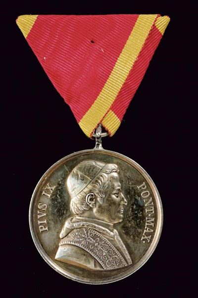 Medaglia Pio IX Benemerenti in Argento