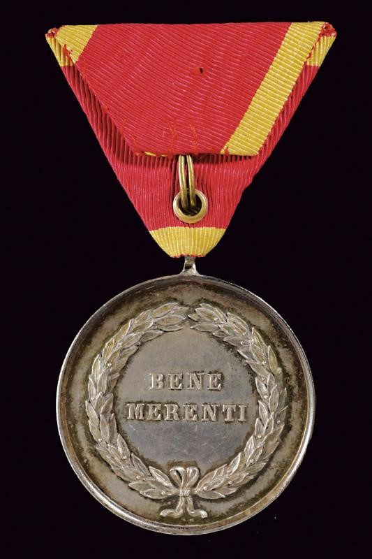 Medaglia Pio IX Benemerenti in Argento