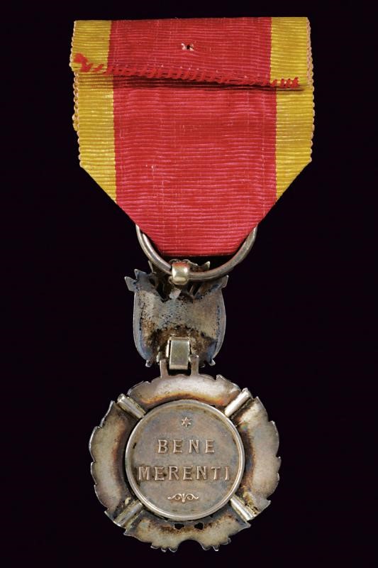 Medaglia Benemerenti per Merito Militare, Stato Città del Vaticano, 1914-1922