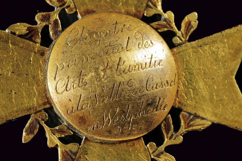 Lotto di due decorazioni massoniche, Germania, XIX Secolo