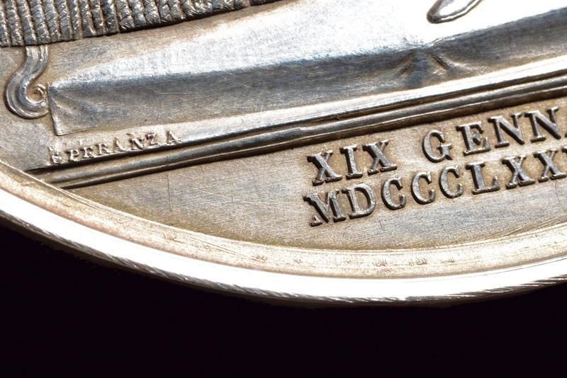 Medaglie commemorative italiane, Lotto di due medaglie in astuccio
