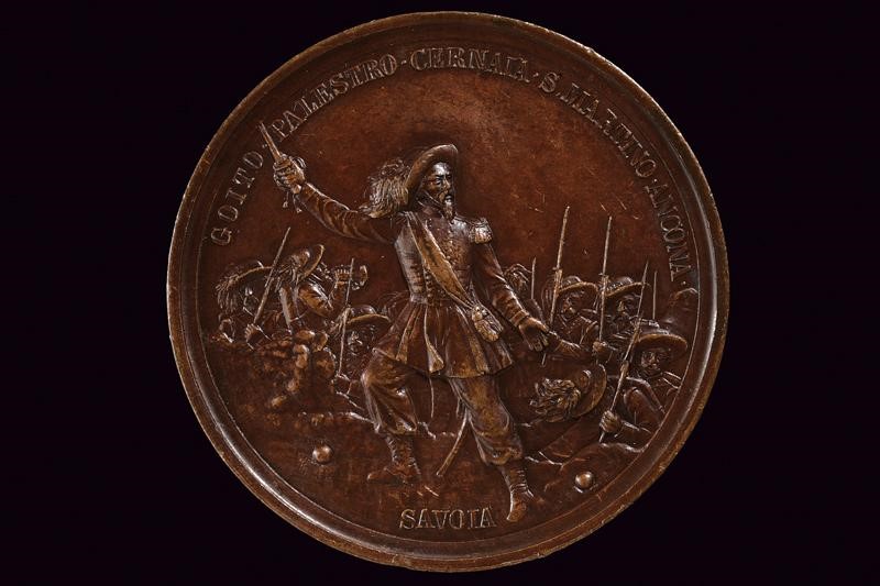 Medaglia la Marmora, Corpo dei Bersaglieri, Regno d'Italia, 1886