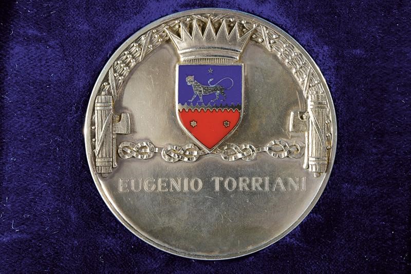 R. Comtini, Medaglia coloniale in argento, Regno d'Italia