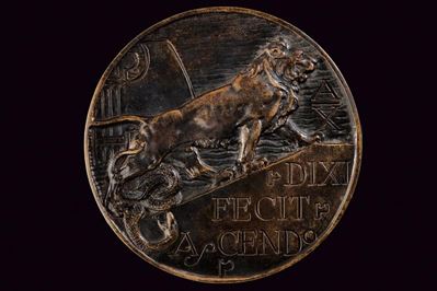 Ranieri, Medaglia di bronzo, 1932, Regno d'Italia, diametro 15.4 cm