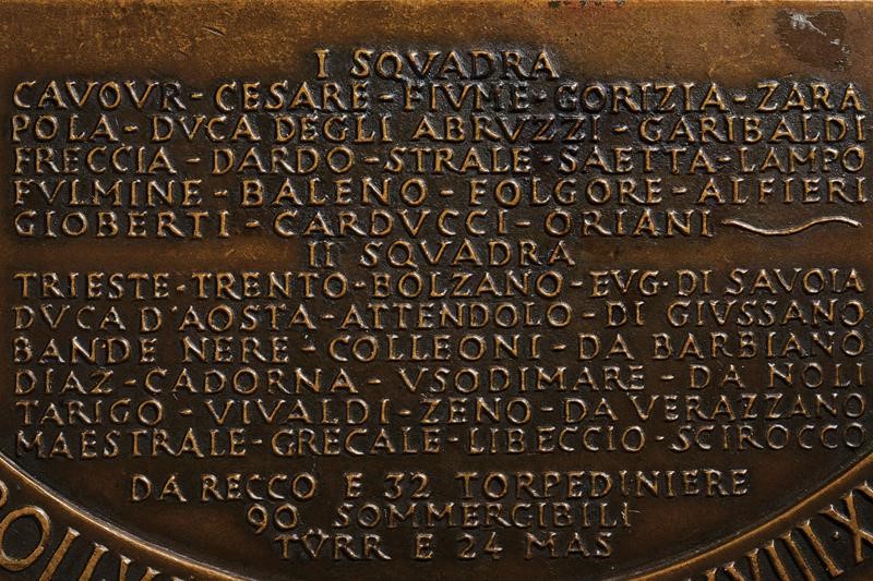 Regno d'Italia, Medaglia per la rassegna della Marina Imperiale in occasione della visita di Hitl...
