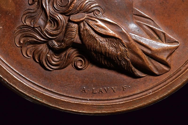 Medaglia commemorativa di Vittorio Emanuele I (1814), bronzo, Regno di Sardegna
