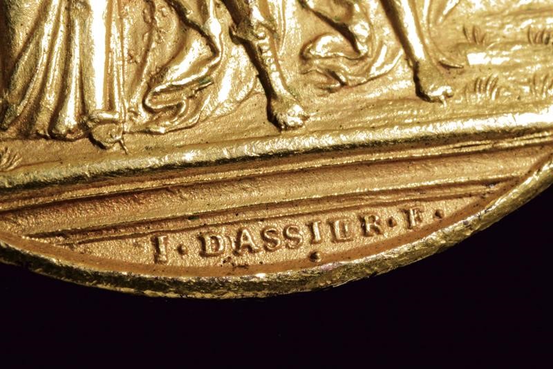 Medaglia di Vittorio Amedeo II, oro, Regno di Sardegna