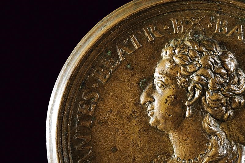 Medaglia commemorativa di Violante Beatrice di Baviera, Granducato di Toscana