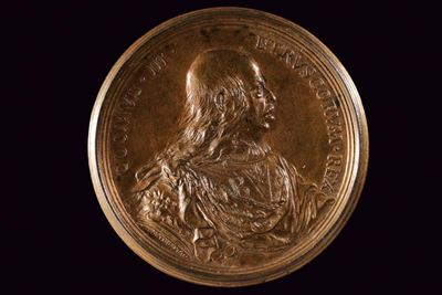 Medaglia commemorativa di Cosimo III de' Medici, Granducato di Toscana, 1720