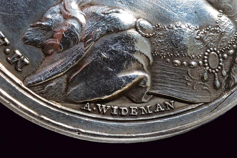 Medaglia in argento, Maria Amelia (1746-1804), Ducato di Parma e Piacenza, 1769
