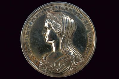 Maria Luigia d'Austria, Medaglia in argento del Ducato di Parma e Piacenza
