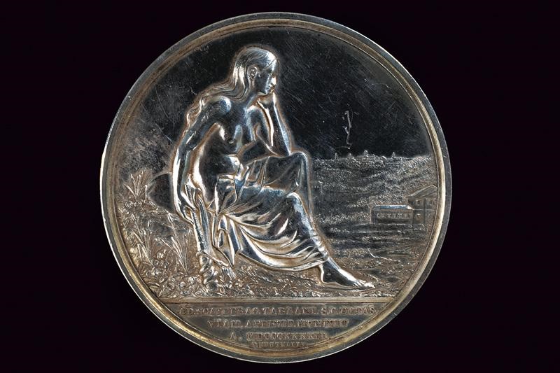 Maria Luigia d'Austria, Medaglia in argento del Ducato di Parma e Piacenza