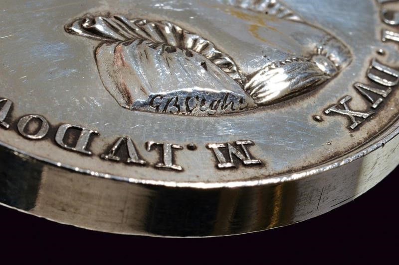 Maria Luigia d'Austria, Medaglia commemorativa in argento, Ducato di Parma e Piacenza