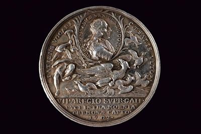 Eugenio di Savoia, Medaglia per la conquista di Cremona, Ducato di Savoia, 1702