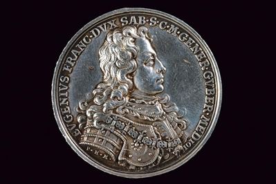 Eugenio di Savoia, Medaglia per la conquista di Milano, ducato di Savoia