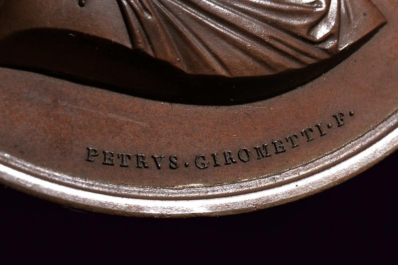 Girometti, Medaglia commemorativa dedicata a Vittoria Colonna, Roma, 1840